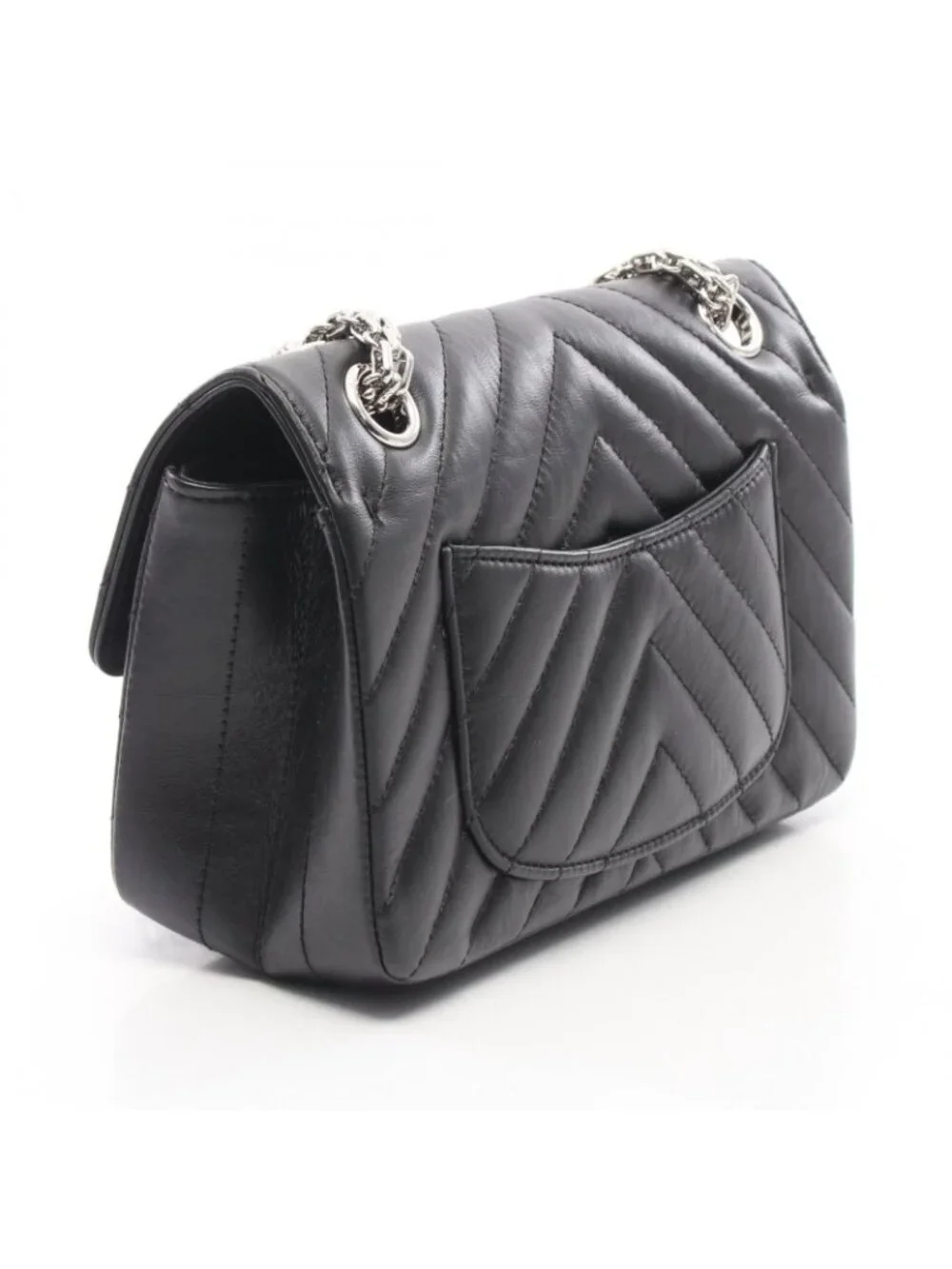 CHANEL dual leather